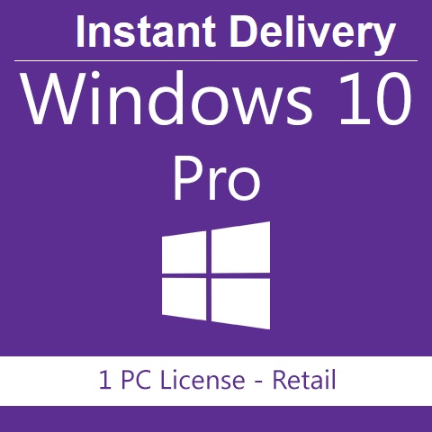 Windows 10 Professional 32/64 Bit Key - Email Delivery